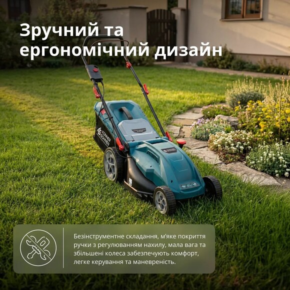 Електрична газонокосарка Konner&Sohnen KS 43LM20 Фото 10