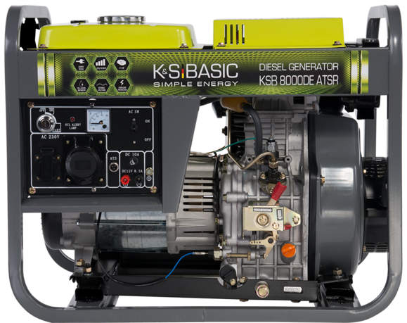 Дизельный генератор Konner&Sohnen KS 8000DE ATSR + Блок питания