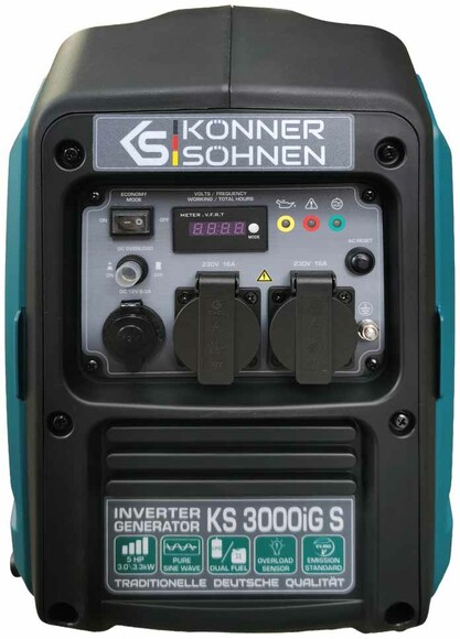 Інверторний двопаливний генератор Konner&Sohnen KS 3000iG S Фото 2