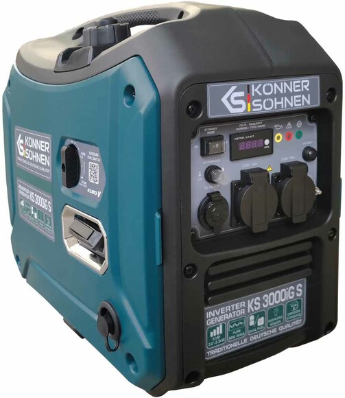 Інверторний двопаливний генератор Konner&Sohnen KS 3000iG S Фото 3