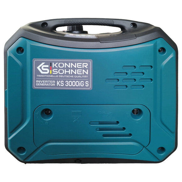 Інверторний двопаливний генератор Konner&Sohnen KS 3000iG S Фото 5