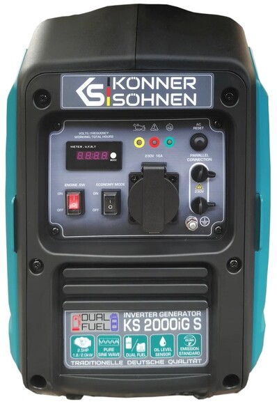 Инверторный газовый генератор Konner&Sohnen KS 2000iG S изображение 3