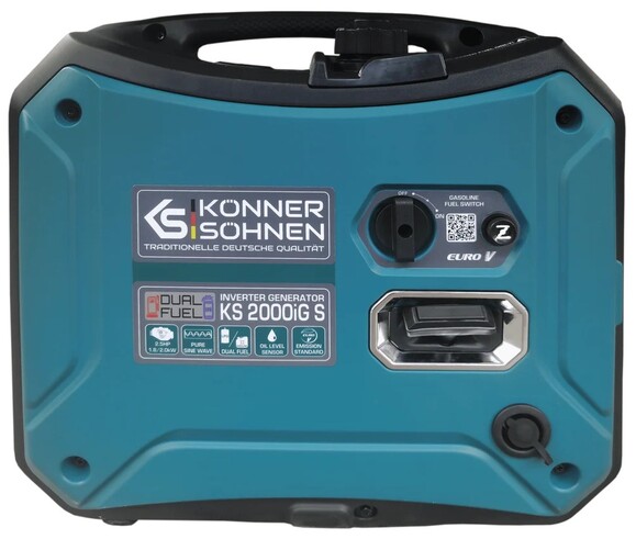 Инверторный газовый генератор Konner&Sohnen KS 2000iG S изображение 7