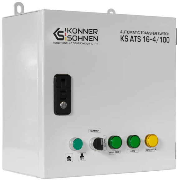Блок автоматичного введення резерву Konner&Sohnen KS ATS 16-4/100 Фото 3