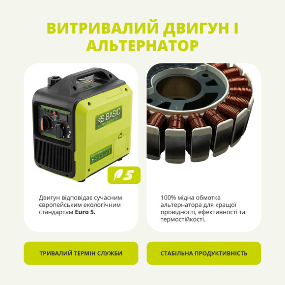 Інверторний генератор Konner&Sohnen BASIC KSB 20i S Фото 6