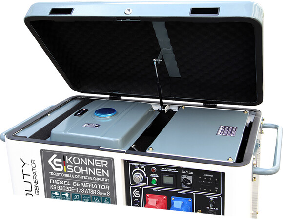 Дизельный генератор Konner&Sohnen KS 9302DE-1/3 ATSR SUPER S (Euro II) image 5