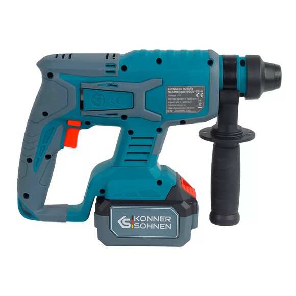 Набор аккумуляторных инструментов Konner&Sohnen KS RHAGD 20V SET 3 PLUS изображение 5