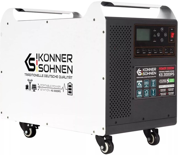 Електростанція портативна Könner&Söhnen KS 3000PS image 2