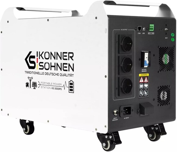 Електростанція портативна Könner&Söhnen KS 3000PS image 7