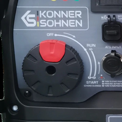 Инверторный генератор Konner&Sohnen KS 8100iE 1/3 ATSR