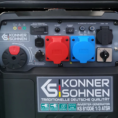 Инверторный генератор Konner&Sohnen KS 8100iE 1/3 ATSR