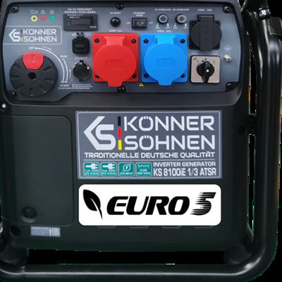Инверторный генератор Konner&Sohnen KS 8100iE 1/3 ATSR