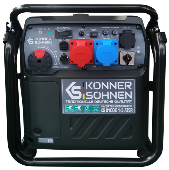 Инверторный генератор Konner&Sohnen KS 8100iE 1/3 ATSR изображение 2