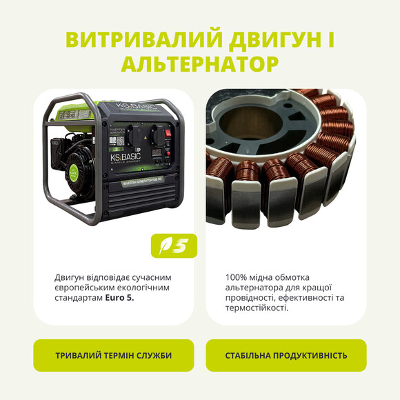 Інверторний генератор Konner&Sohnen BASIC KSB 30i Фото 8