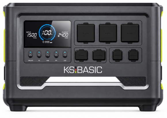 Зарядна станція Konner&Sohnen KSB 2400PS (2048 Вт·год / 2400 Вт)