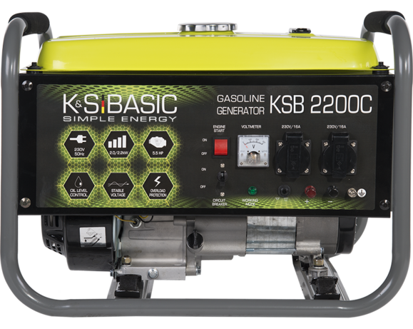 Бензиновий генератор Konner&Sohnen BASIC KS 2200C