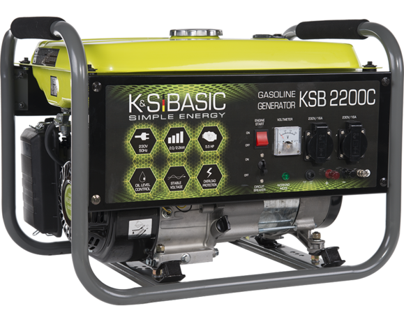 Бензиновый генератор Konner&Sohnen BASIC KS 2200C image 2
