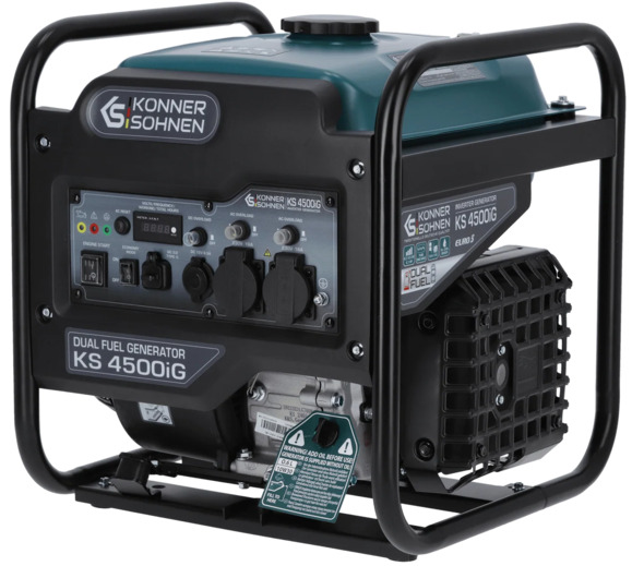 Инверторный двухтопливный генератор Konner&Sohnen KS 4500iG изображение 2