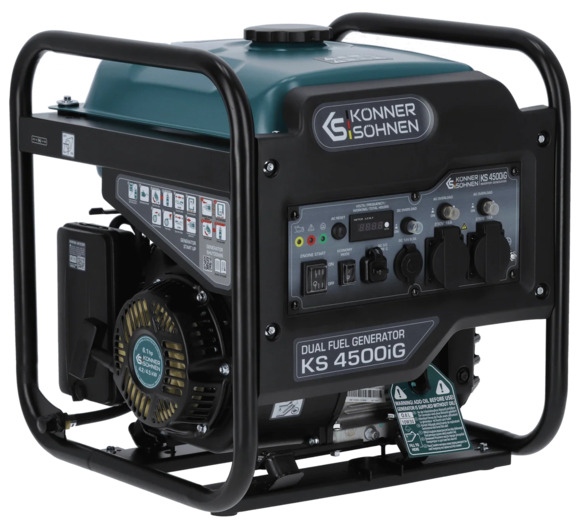 Инверторный двухтопливный генератор Konner&Sohnen KS 4500iG изображение 4