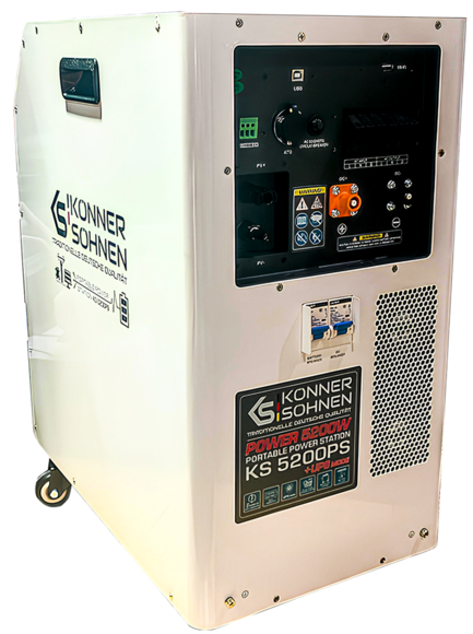 Зарядная станция Konner&Sohnen KS 5200PS-NEW (5120 Вт·ч / 5200 Вт) изображение 2