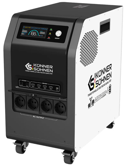 Зарядная станция Konner&Sohnen KS 3000PS-NEW (3200 Вт·ч / 3000 Вт) изображение 2