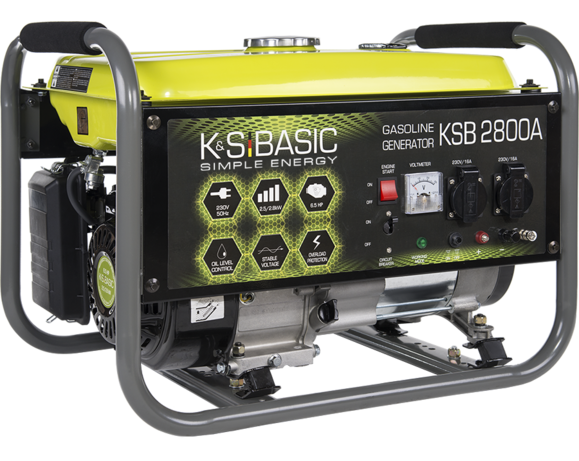 Бензиновый генератор Konner&Sohnen BASIC KS 2800A image 2