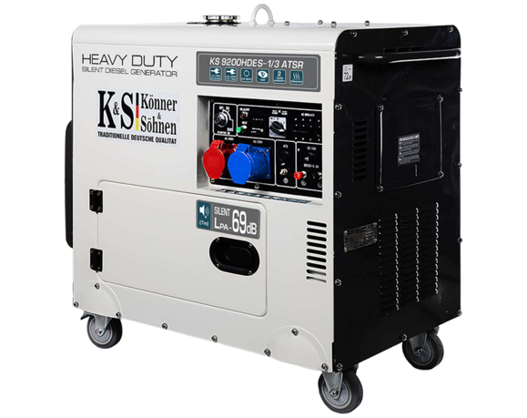 Дизельний генератор Konner&Sohnen KS 9200HDES-1/3 ATSR (EURO V) image 3