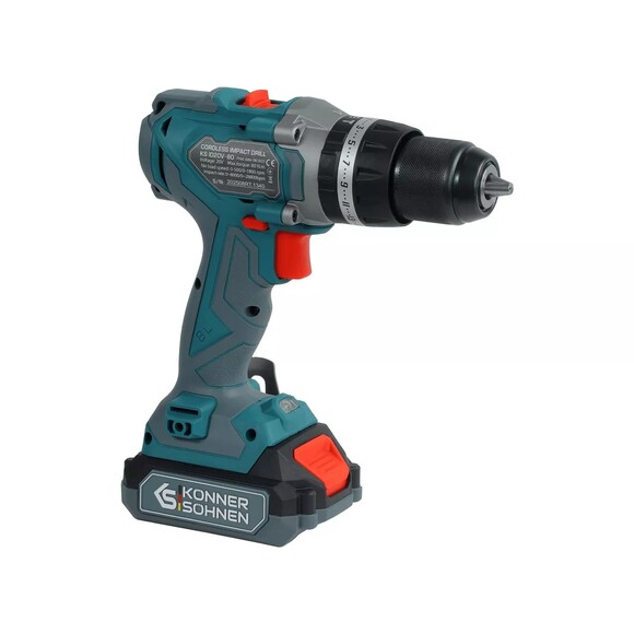 Набор аккумуляторных инструментов Konner&Sohnen KS IDAGB 20V SET 1 PLUS изображение 6