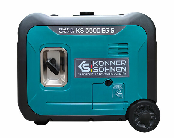 Инверторный двухтопливный генератор Konner&Sohnen KS5500iEG S image 3