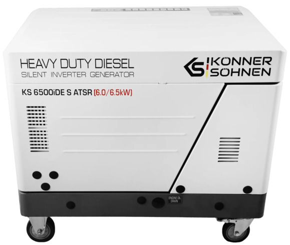 Дизельний інверторний генератор Konner&Sohnen KS 6500iDE S ATSR Фото 4