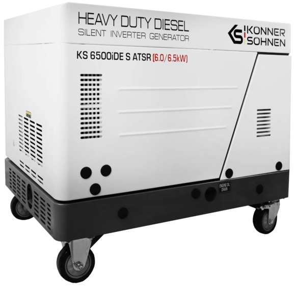Дизельний інверторний генератор Konner&Sohnen KS 6500iDE S ATSR Фото 5