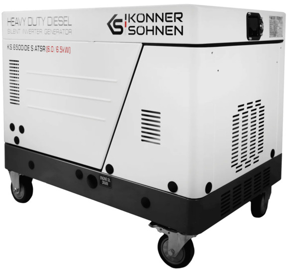 Дизельний інверторний генератор Konner&Sohnen KS 6500iDE S ATSR Фото 3