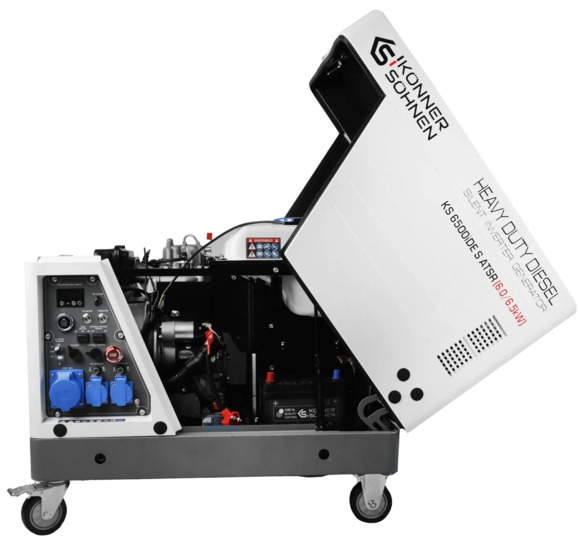 Дизельний інверторний генератор Konner&Sohnen KS 6500iDE S ATSR Фото 8