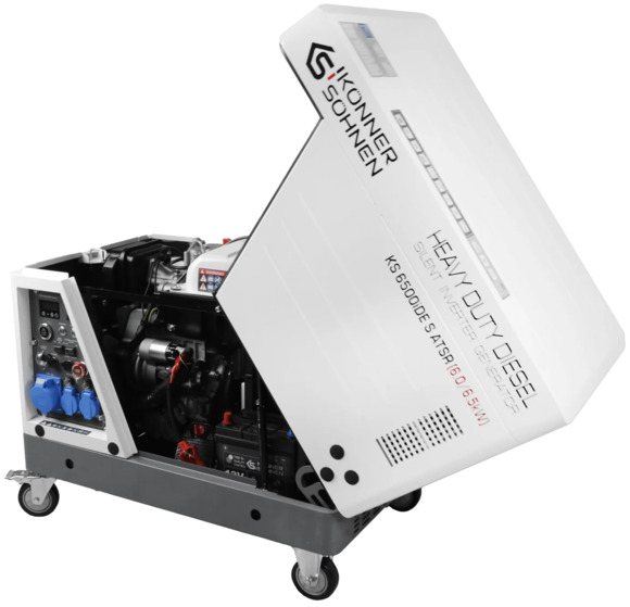 Дизельний інверторний генератор Konner&Sohnen KS 6500iDE S ATSR Фото 9