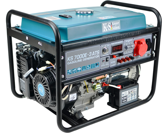 Бензиновый генератор Konner&Sohnen KS 7000E-3 ATS image 2
