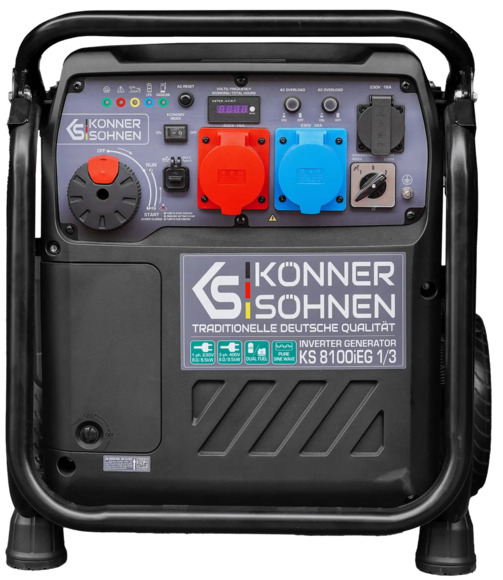 Инверторный генератор Konner&Sohnen KS 8100iEG 1/3 изображение 2