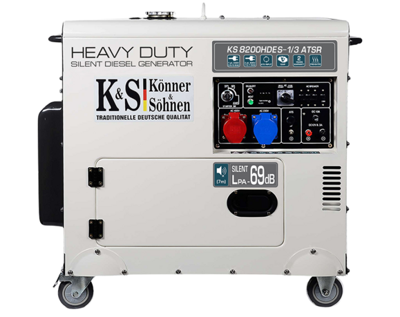 Дизельний генератор Konner&Sohnen KS 8200HDES-1/3 ATSR (EURO V)