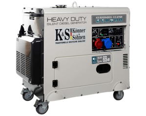 Дизельный генератор Konner&Sohnen KS 8200HDES-1/3 ATSR (EURO V) изображение 3