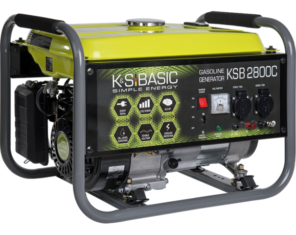 Бензиновий генератор Konner&Sohnen BASIC KS 2800C image 2