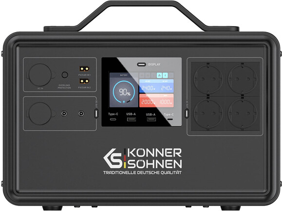 Електростанція портативна Konner&Sohnen KS 2400PS