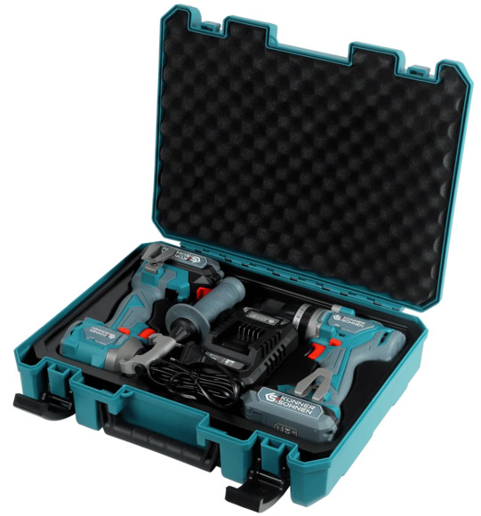 Набор аккумуляторных инструментов Konner&Sohnen KS IDISD 20V SET 2 изображение 2
