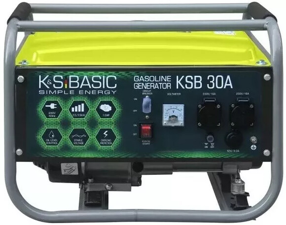 Бензиновий генератор Konner&Sohnen BASIC KSB 30A image 2