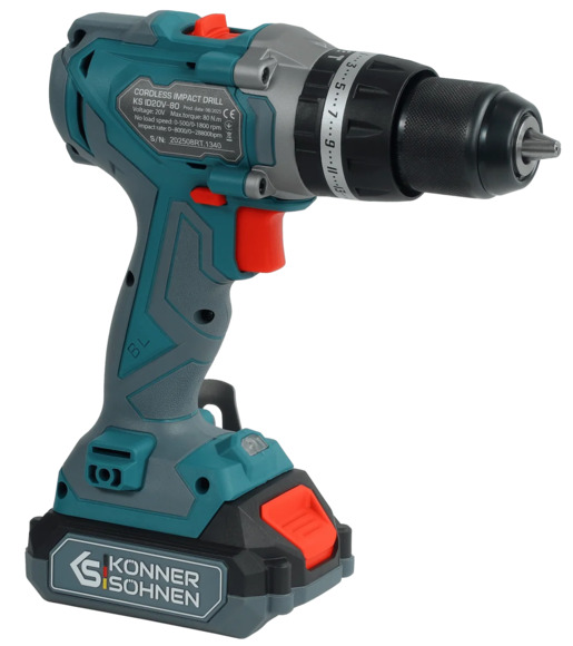 Набор аккумуляторных инструментов Konner&Sohnen KS IDAGB 20V SET 1 изображение 5