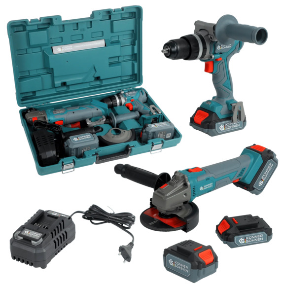 Набор аккумуляторных инструментов Konner&Sohnen KS IDAGB 20V SET 1
