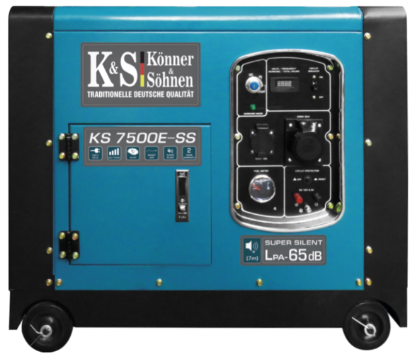 Бензиновый генератор Konner&Sohnen KS 7500E-SS image 2