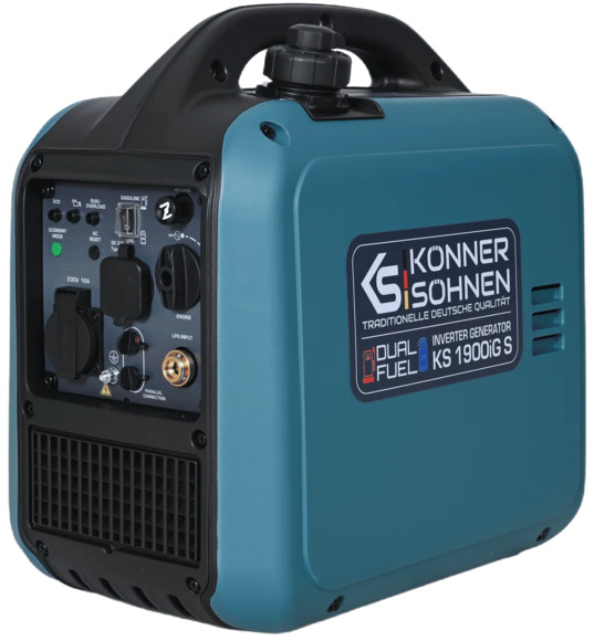 Двухтопливный инверторный генератор Konner&Sohnen KS 1900iG S