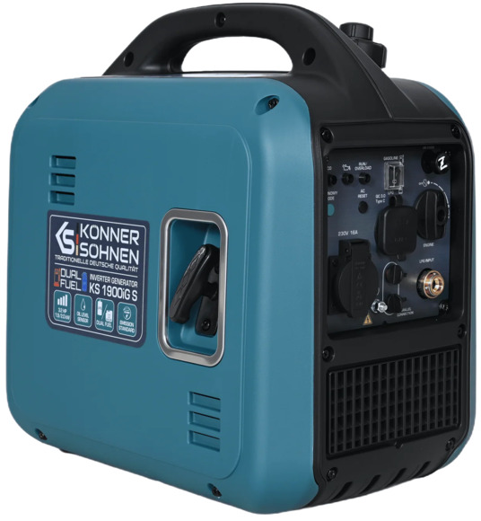 Двухтопливный инверторный генератор Konner&Sohnen KS 1900iG S изображение 3