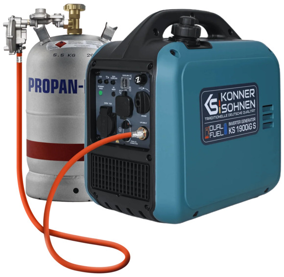 Двухтопливный инверторный генератор Konner&Sohnen KS 1900iG S изображение 7
