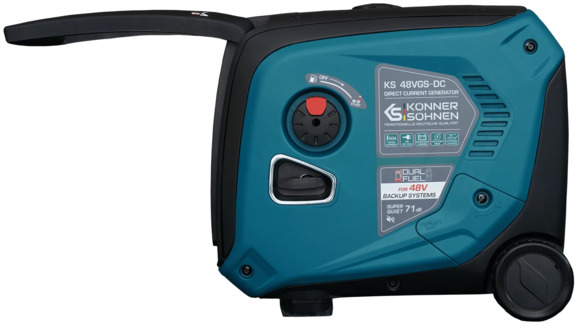 Двухтопливный инверторный генератор Konner&Sohnen KS 48VGS-DC изображение 9