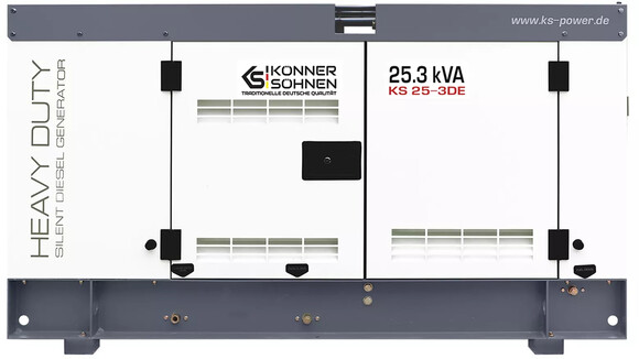 Дизельний генератор Konner&Sohnen KS 25-3DE image 3